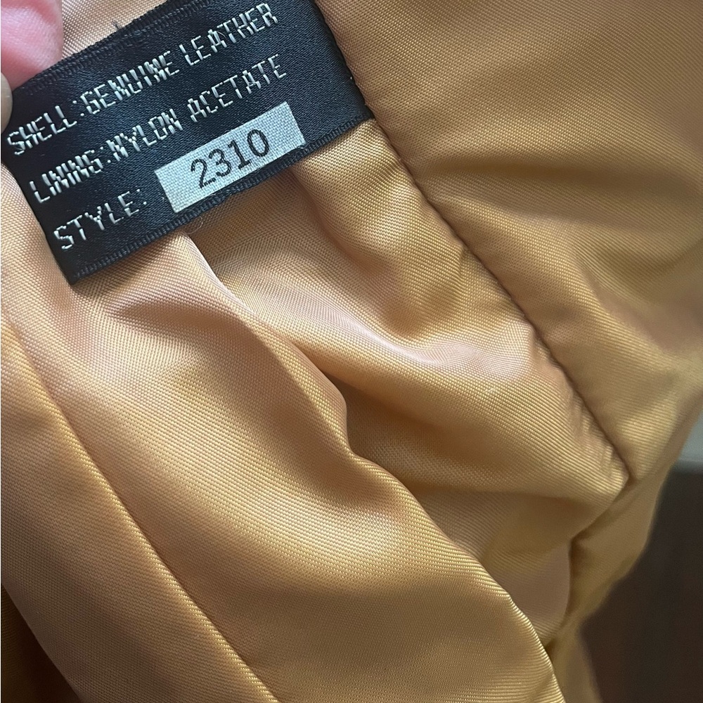 Wilsons Leather Vintage Tan Blazer - Picture 8 of 15
